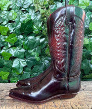 Afbeelding in Gallery-weergave laden, Hele mooie vintage leren laarzen van Sendra maat 40
