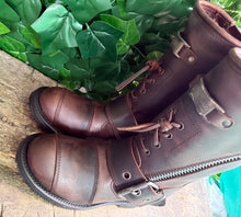 Afbeelding in Gallery-weergave laden, stoere mooie vintage biker boots van Sendra maat 38