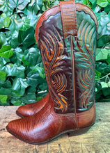 Afbeelding in Gallery-weergave laden, Prachtige aparte vintage leren laarzen van Sendra , maat 41