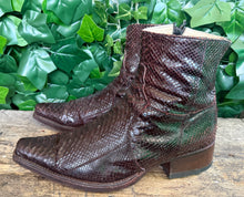 Afbeelding in Gallery-weergave laden, zo goed als nieuw prachtige python laarzen Sendra maat 42