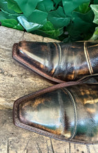 Afbeelding in Gallery-weergave laden, zo goed als nieuw mooie vintage leren laarzen van Sendra maat 42