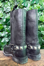 Afbeelding in Gallery-weergave laden, stoere vintage biker boots van Frye maat 44 (maat 11)