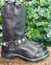 Afbeelding in Gallery-weergave laden, stoere vintage biker boots van Frye maat 44 (maat 11)