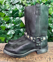 Afbeelding in Gallery-weergave laden, stoere vintage biker boots van Frye maat 44 (maat 11)