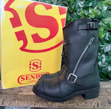 Afbeelding in Gallery-weergave laden, stoere mooie vintage biker boots van Sendra maat 43