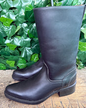 Afbeelding in Gallery-weergave laden, hele mooie leren vintage laarzen van Sendra maat 41