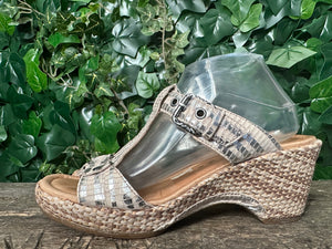 Z0 goed als nieuw(nieuw)espadrilles sandalen van Gabor maat 42