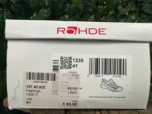 Nieuwe sandaal/instappers van Rohde maat 41