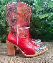 Afbeelding in Gallery-weergave laden, Nieuwe retro vintage blokhak laars van Sendra maat 37