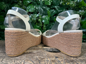 Bijna Nieuwe plateau sandalen Brunello Cucinelli maat 39,5