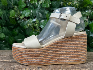Bijna Nieuwe plateau sandalen Brunello Cucinelli maat 39,5