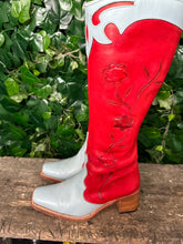 Afbeelding in Gallery-weergave laden, Nieuwe blokhak vintage retro laars van Sendra maat 39