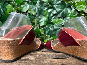 bijna Nieuwe sleehak slipper van Papilio maat 39