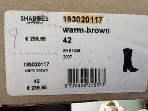 Nieuwe laarzen van Shabbies Amsterdam maat 42