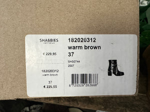 Nieuwe enkellaars van Shabbies Amsterdam maat 37