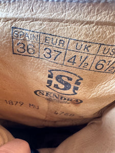zo goed als nieuw vintage blokhak sendra laars maat 37