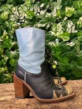 Afbeelding in Gallery-weergave laden, zo goed als nieuw vintage blokhak sendra laars maat 37