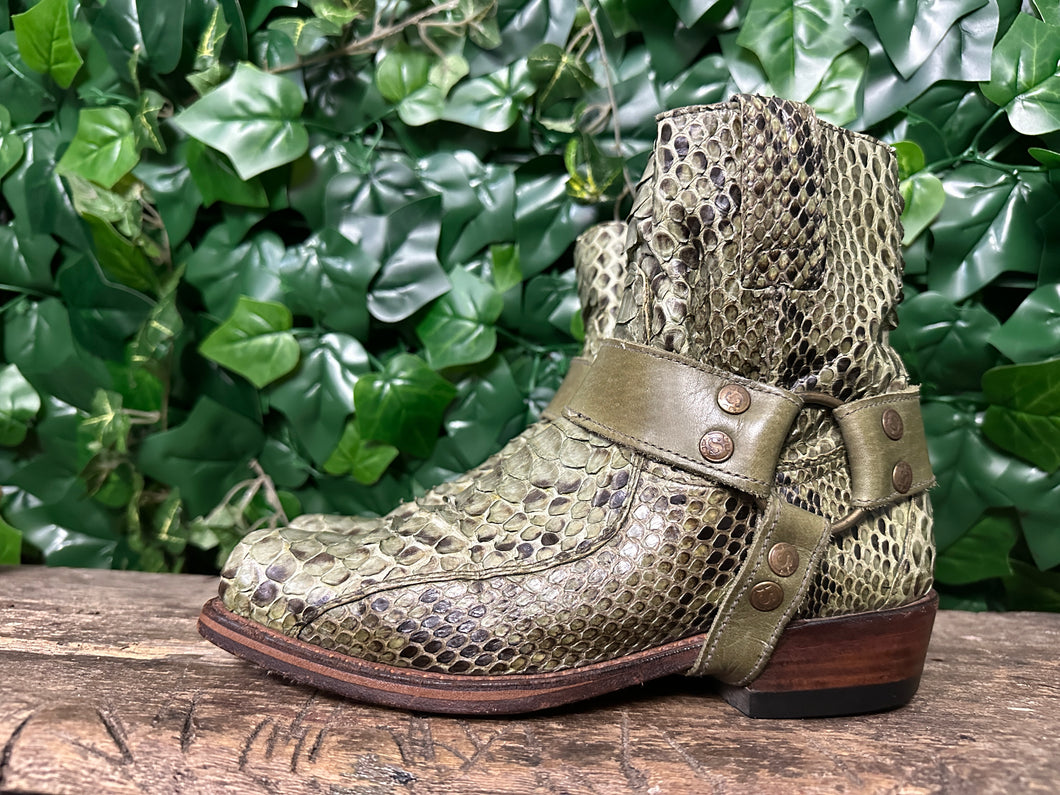 zo goed als nieuw python biker boots van Sendra Maat 37