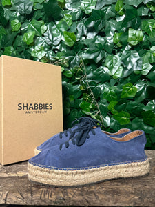 Nieuwe leren espadrilles van Shabbies Amsterdam maat 41