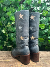 Afbeelding in Gallery-weergave laden, Zo goed als nieuw Vintage blokhak sendra laars maat 37
