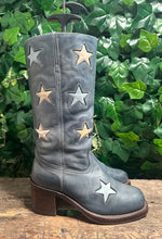 Afbeelding in Gallery-weergave laden, Zo goed als nieuw Vintage blokhak sendra laars maat 37