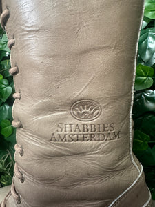 Bijna Nieuwe gevoerde laars van Shabbies Amsterdam maat 41