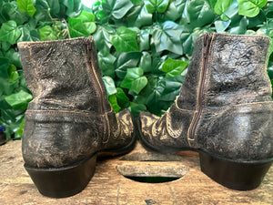 Zo goed als nieuw boots van Sendra met pythonleer maat 41