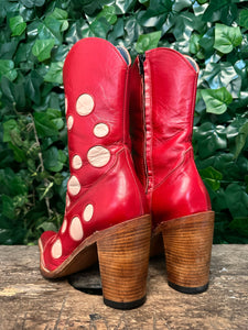 supergave vintage retro laars van Sendra maat 39