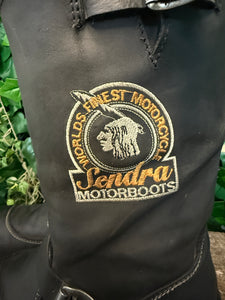 Bijna Nieuwe biker boots van Sendra maat 43