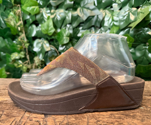 zo goed als nieuw slippers van Fitflop maat 38