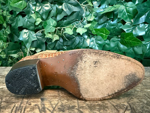 Bijna Nieuwe laarsjes met pythonleer van Sendra maat 36