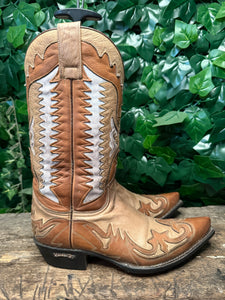 Bijna Nieuwe schitterende laars van Sendra maat 40