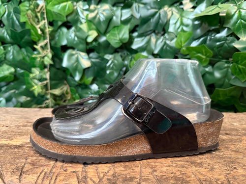 Bijna Nieuwe slippers van Ara (Birkenstock model)maat 39