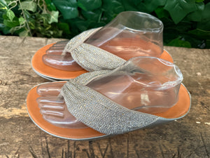 Bijna Nieuwe supermooie slippers van fitflop maat 41
