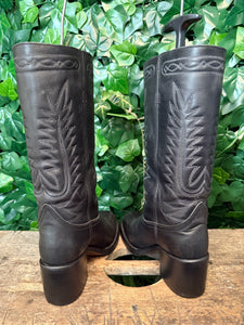supergave vintage blokhaklaars van Sendra maat 38