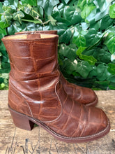 Afbeelding in Gallery-weergave laden, supergave vintage blokhaklaars van Sendra maat 41