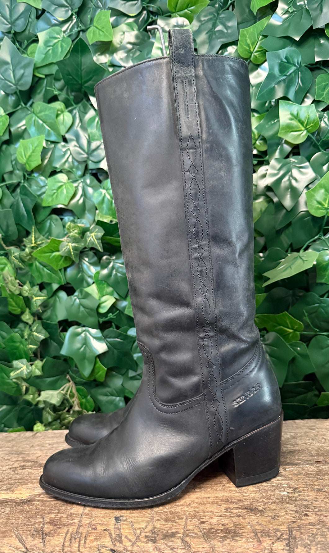 Zo goed als Nieuw hoge gave laarzen van Sendra maat 39