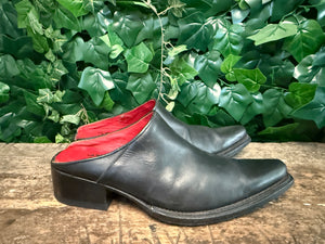 gewoon Nieuwe Vintage retro muilen van Sendra maat 41