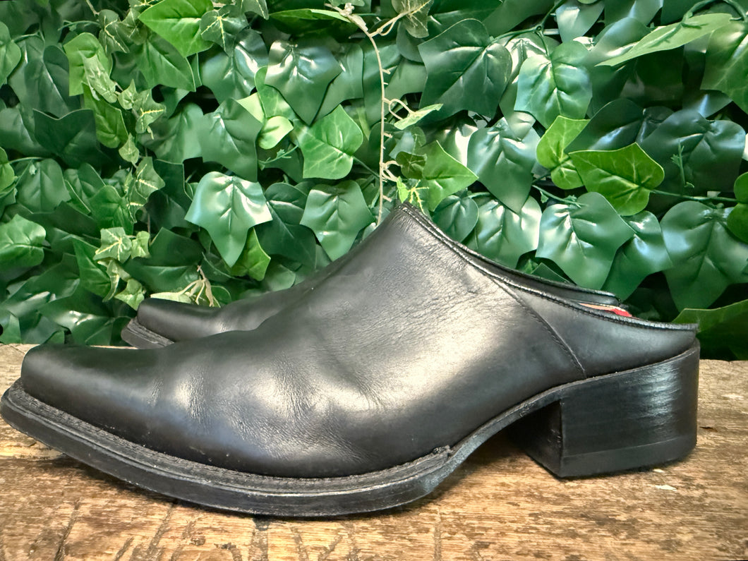 gewoon Nieuwe Vintage retro muilen van Sendra maat 41