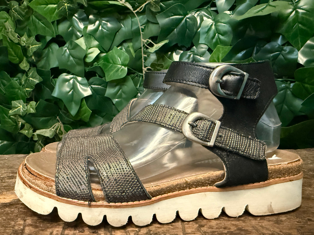 Bijna Nieuwe sandalen van footnotes maat 39 (wijdte G)