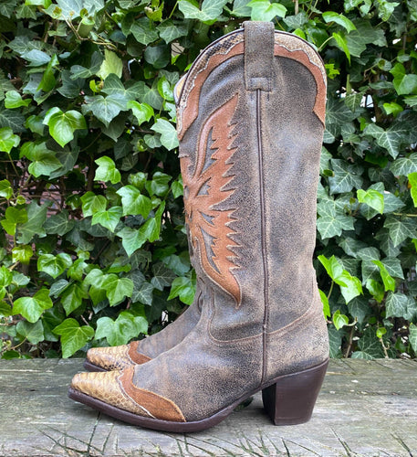 Super gave cowboylaarzen van Sendra maat 36