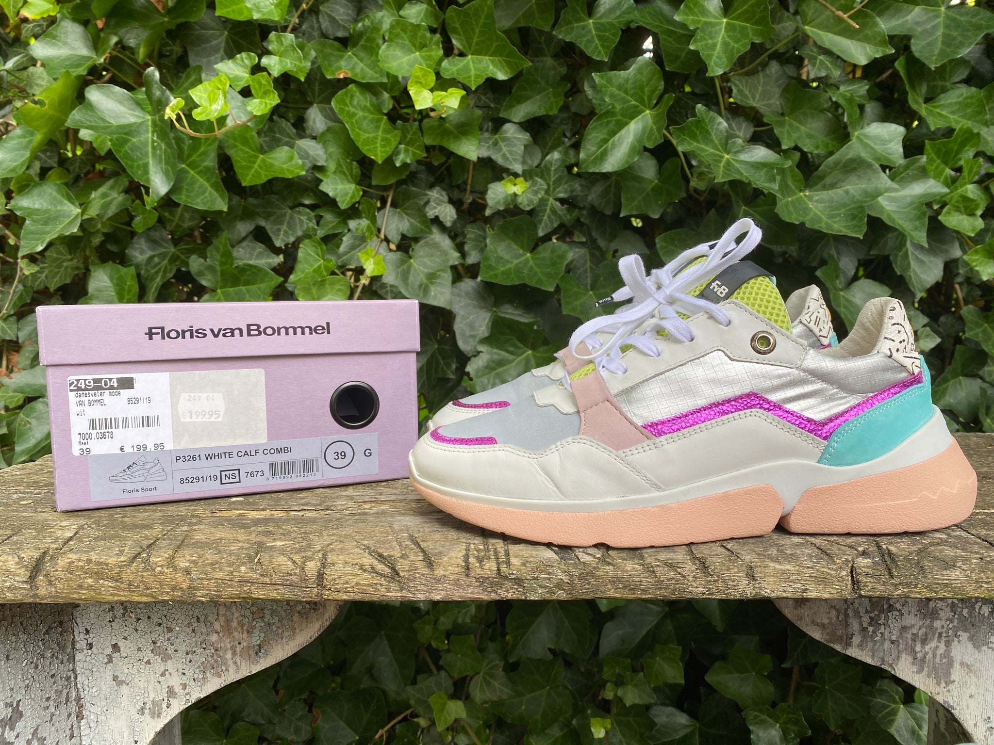 Nieuwe sneakers van Floris van Bommel maat 39 Lotteshoes4you