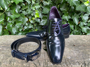 Z.g.a.n. Veterschoenen van Alexander Alesi maat 44 met riem