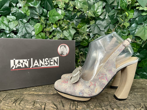 Z.g.a.n. Pumps slingbacks van Jan Jansen maat 40