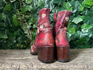 supergave vintage flower boots van Sendra maat 36