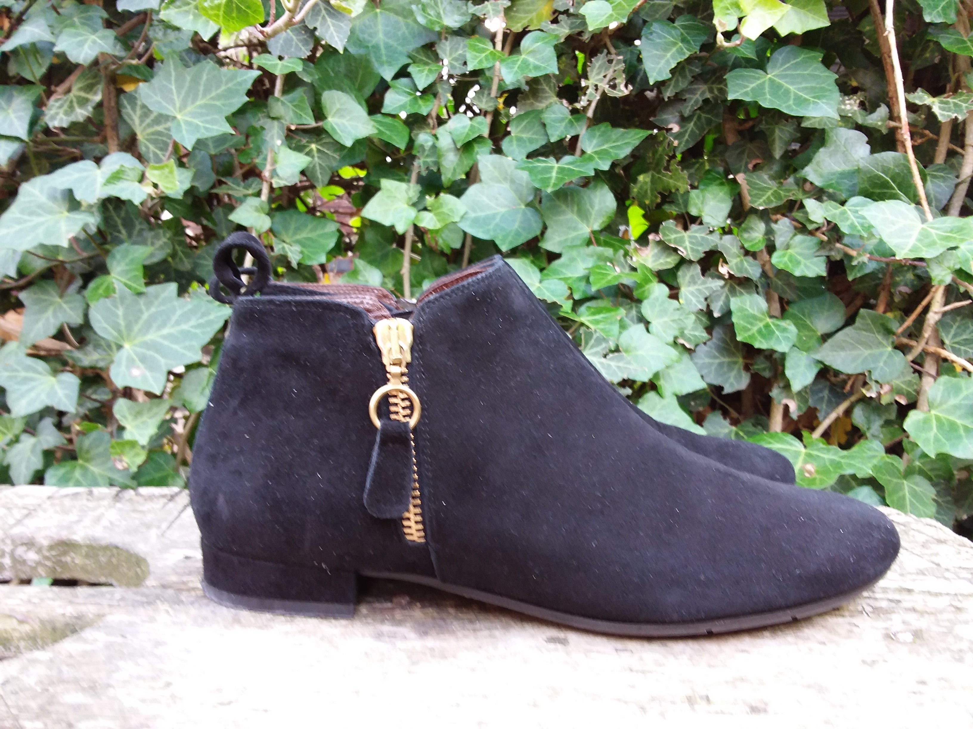 Z.g.a.n enkellaarsjes van Evaluna maat 36 Lotteshoes4you